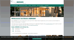 Desktop Screenshot of elektro-berger.com